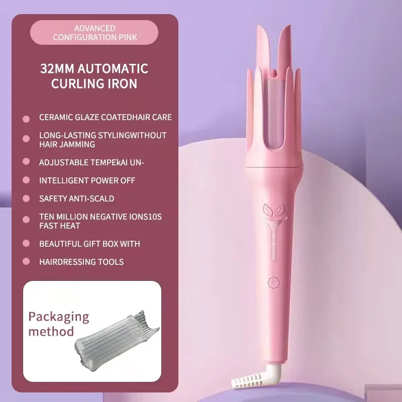 Automatic Curling Iron 32 mm Big Roll Anion Ceramic Hair