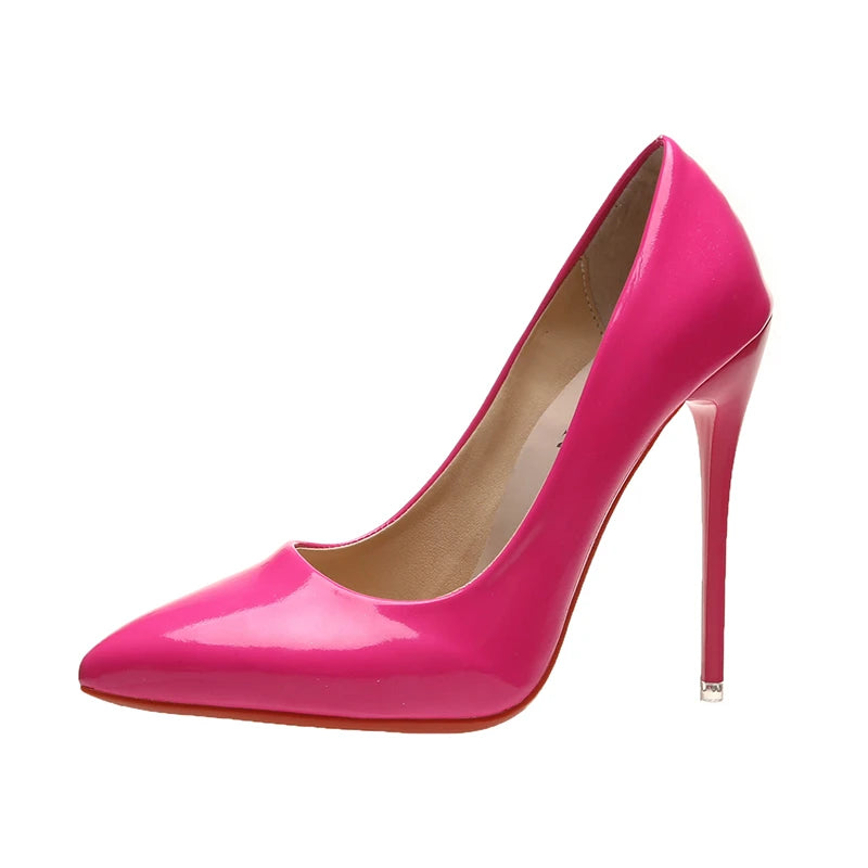 DANA Leather Stiletto Wedding Shoe