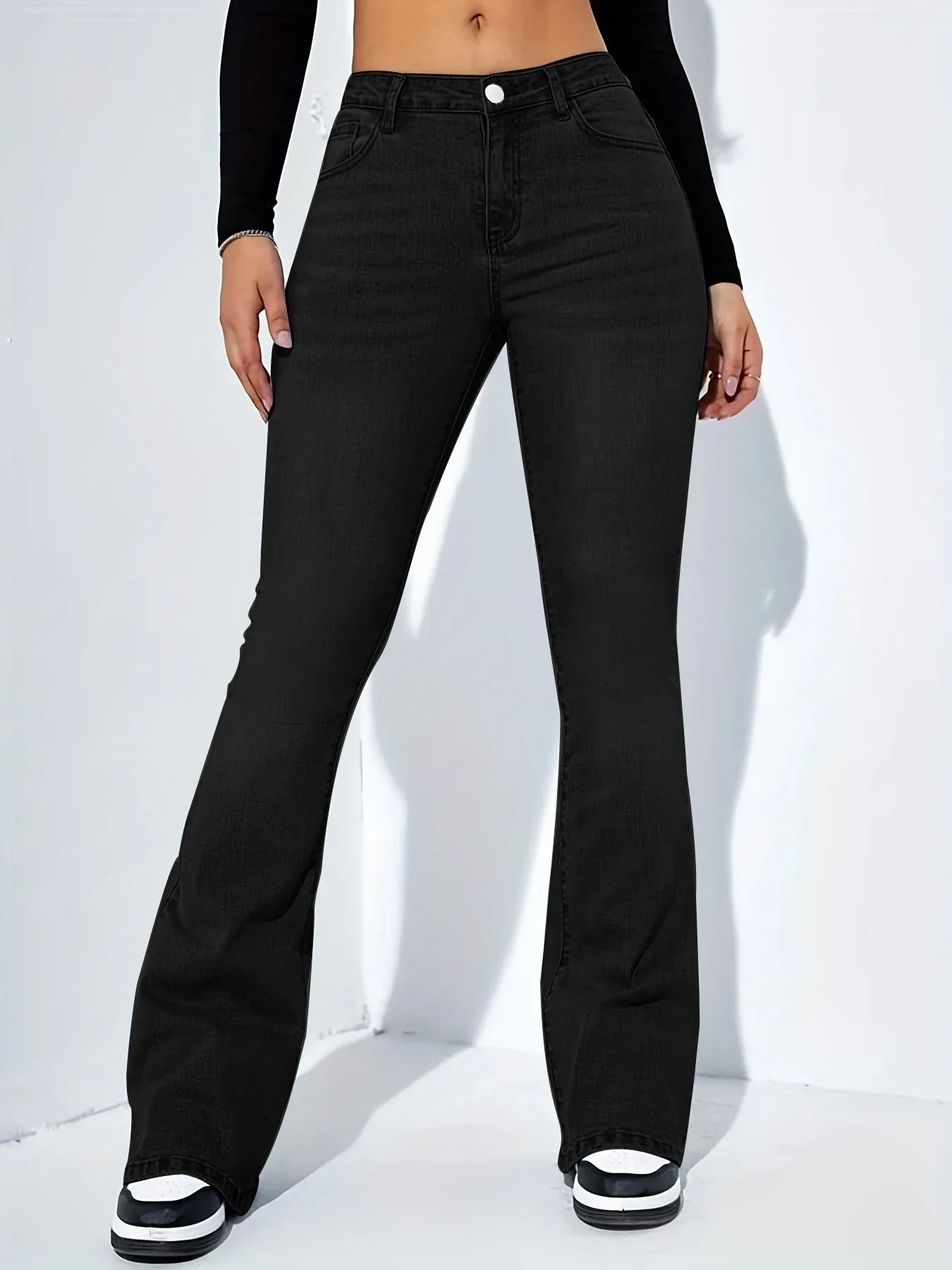 High waist stretch pants Jeans
