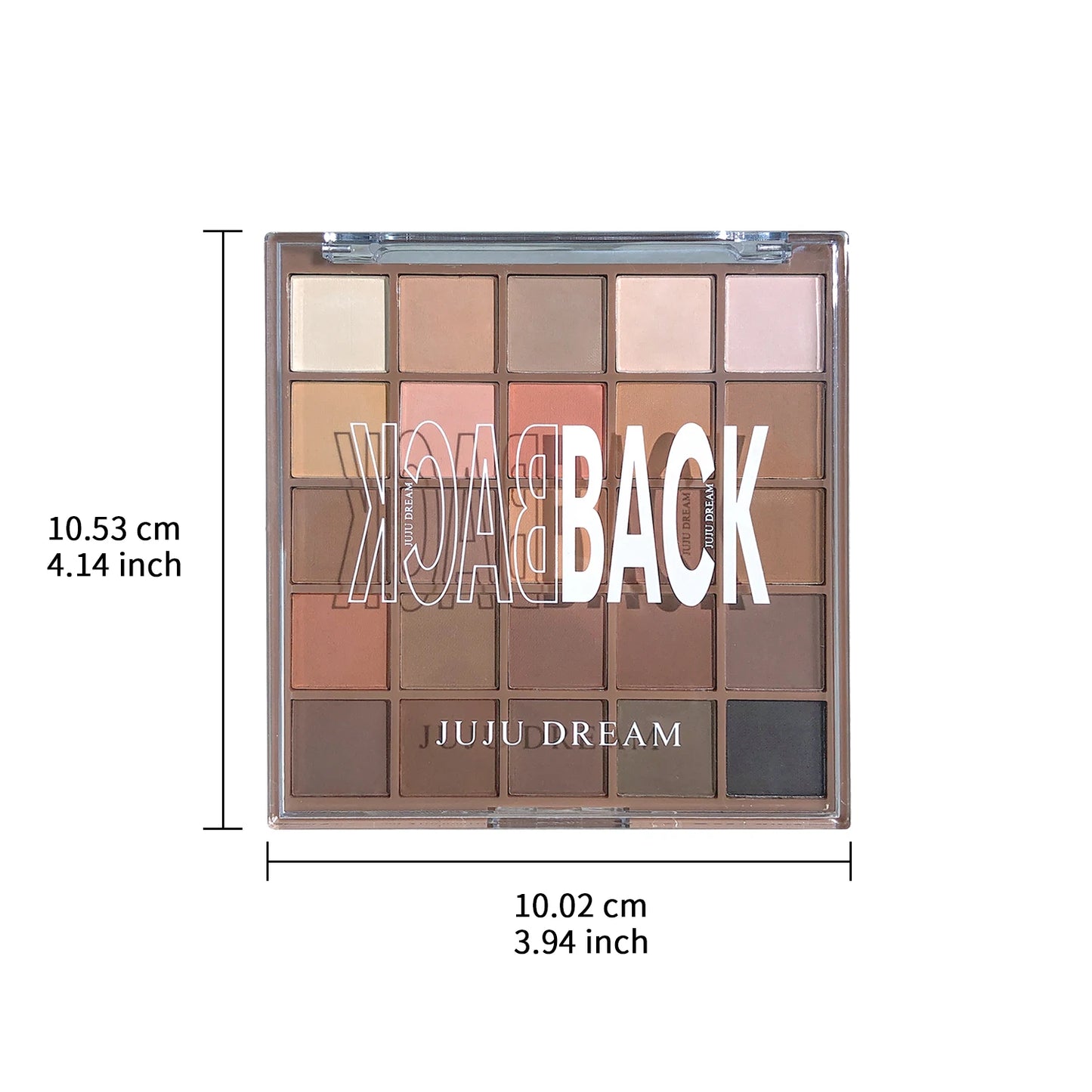 Eyeshadow palette - matte and shimmer makeup