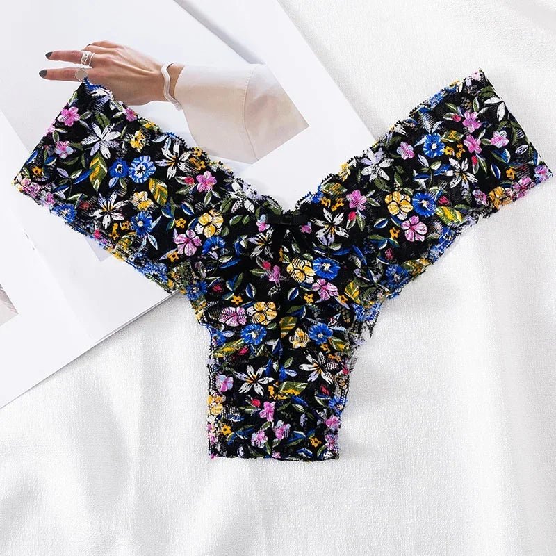 ruffles Underwear Invisible Seamless G-String Lingerie