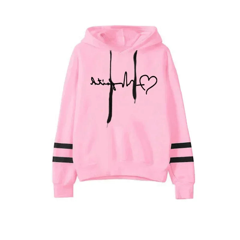 Hooded Sweatshirt Jogger Pants Casual Outfit