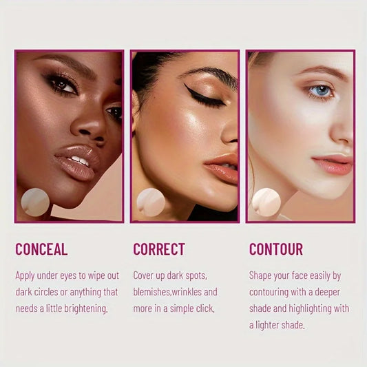 Sponge Head Long Lasting Moisturizing Liquid Foundation
