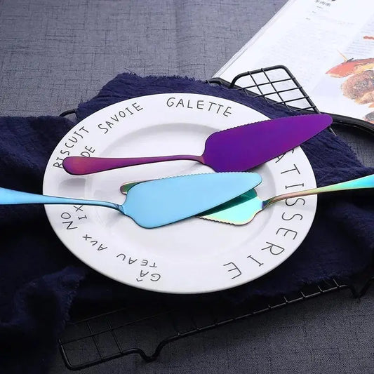 Colorful Stainless Steel Cake Shovel Knife