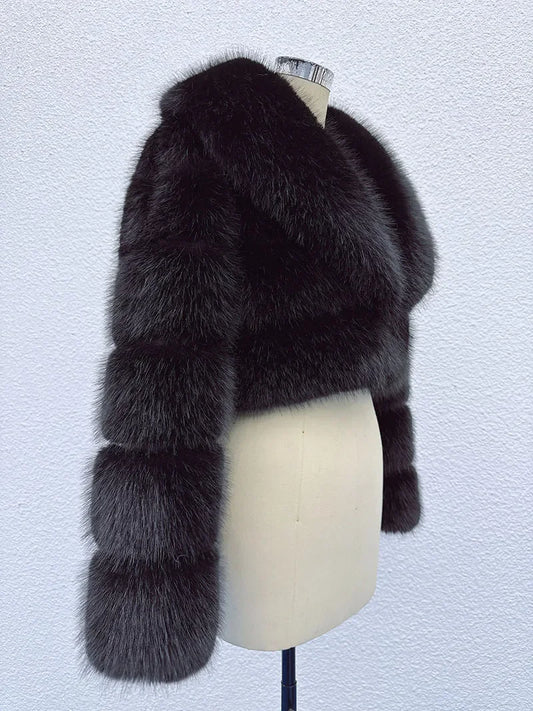 Faux Fur Outerwears Coat