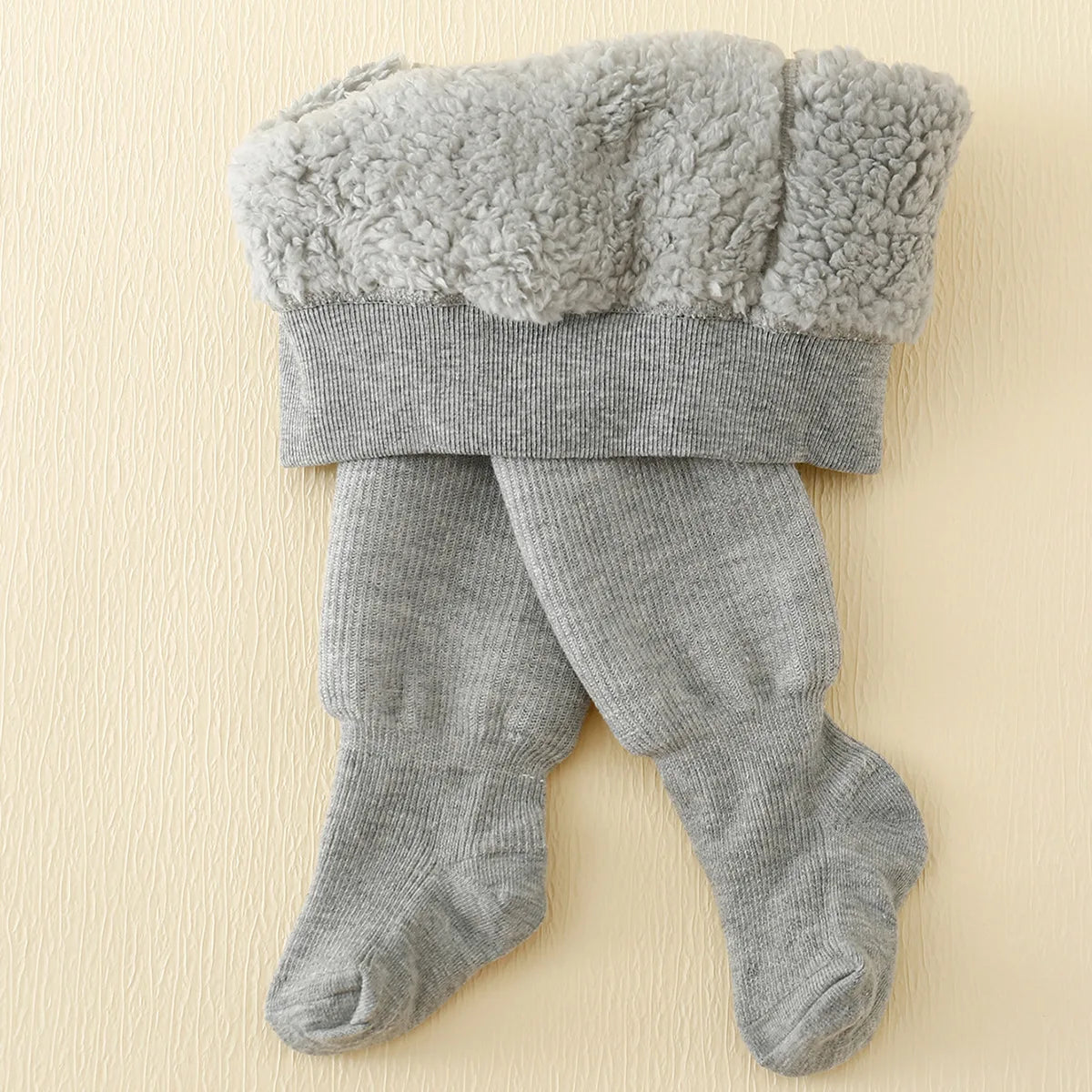 Winter Polar Fleece Lining Stripes Plus Thick Warmth Cotton Tights Toddler Leggings