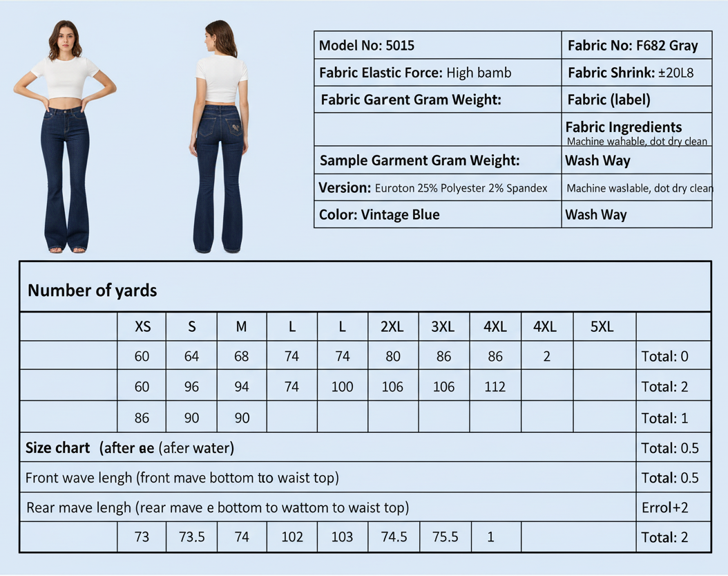 Elastic Waist High Stretch Loose Straight-Leg Pants