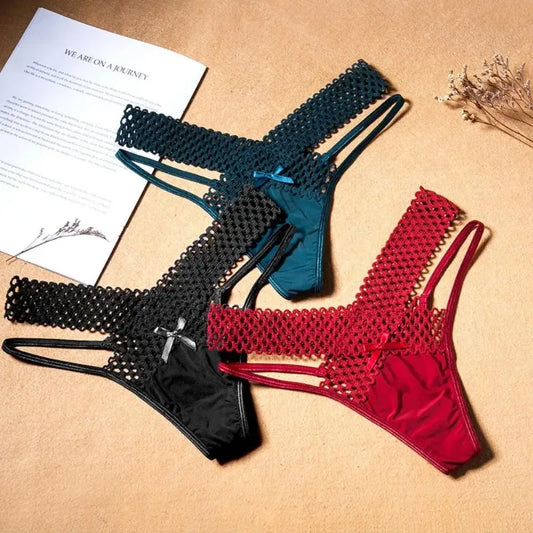Briefs Hollowed Out Elastic Thin Strip French Style Sling Thong G-string