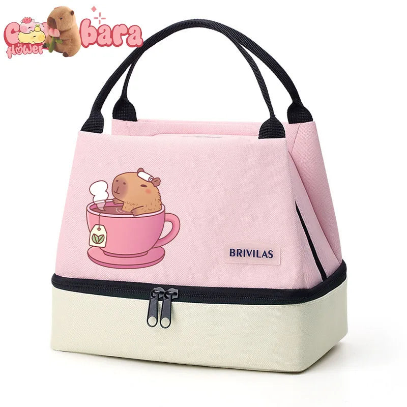 Capybara Insulated Portable Lunch Box Storage