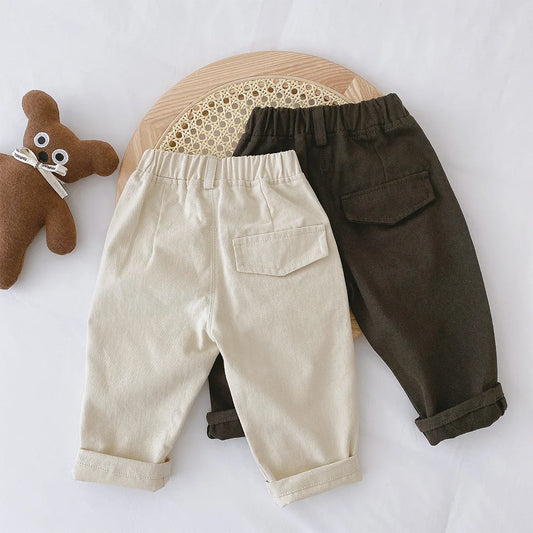Pants Autumn Spring Casual Cotton Canvas Pants
