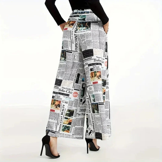 Wide Leg Hip Hop Street Vintage Full Length Pants