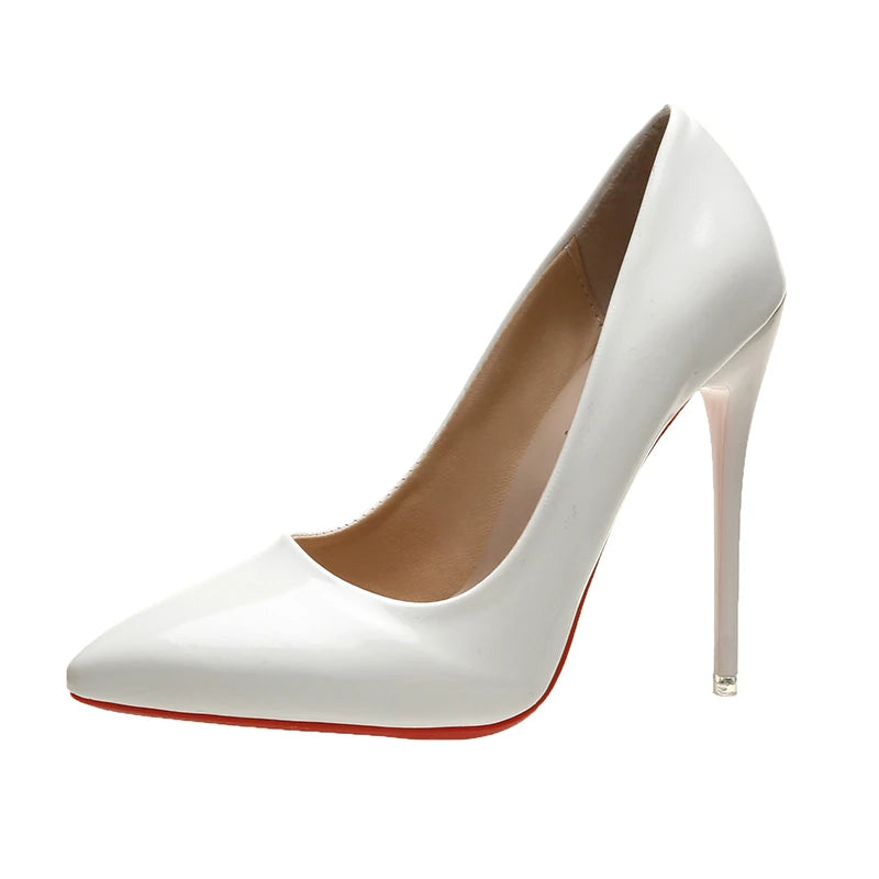 DANA Leather Stiletto Wedding Shoe