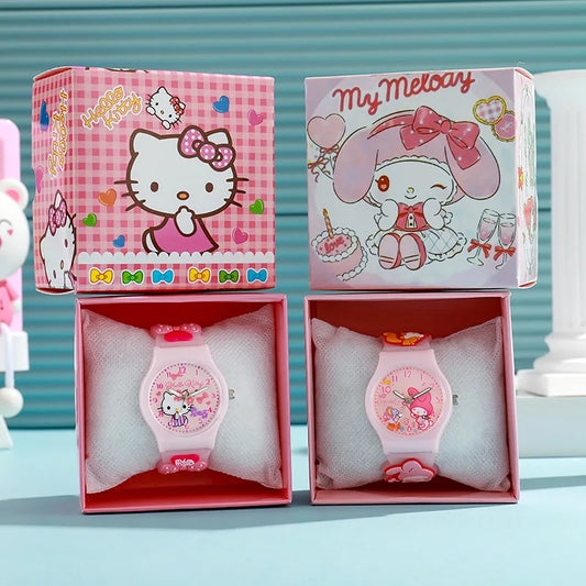 3D Hello Kitty Cinnamoroll Watch