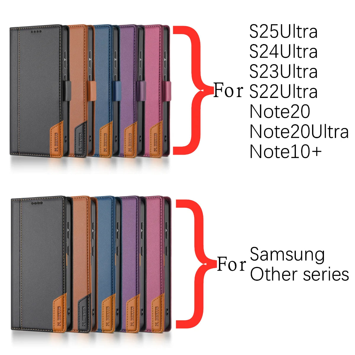 Magnetic Flip Leather Case Wallet Cover