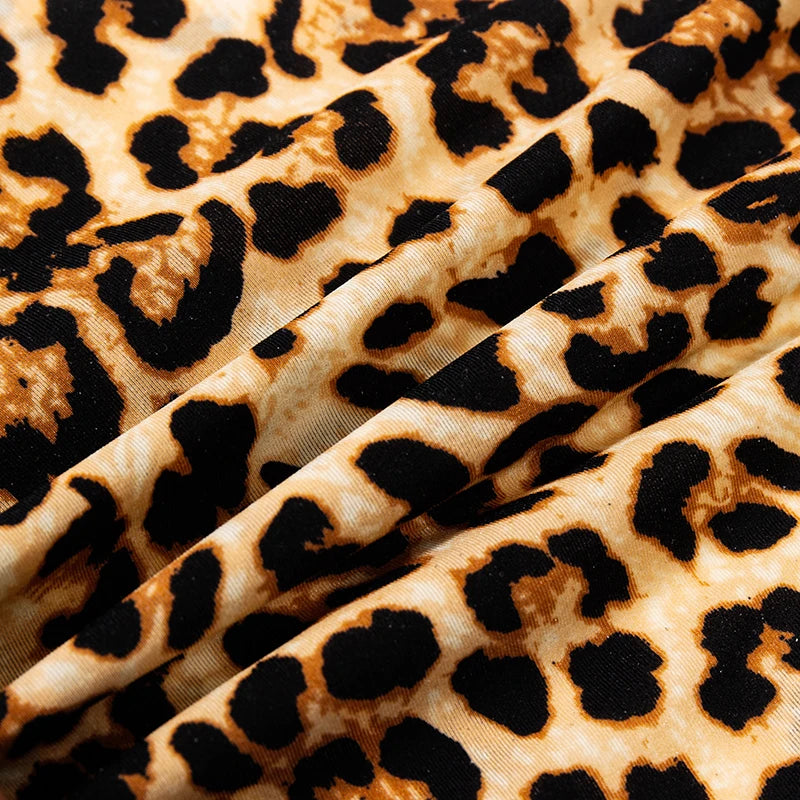 3PCS/Set Leopard Thongs Seamless Underwear Sexy Lingerie G-Strings