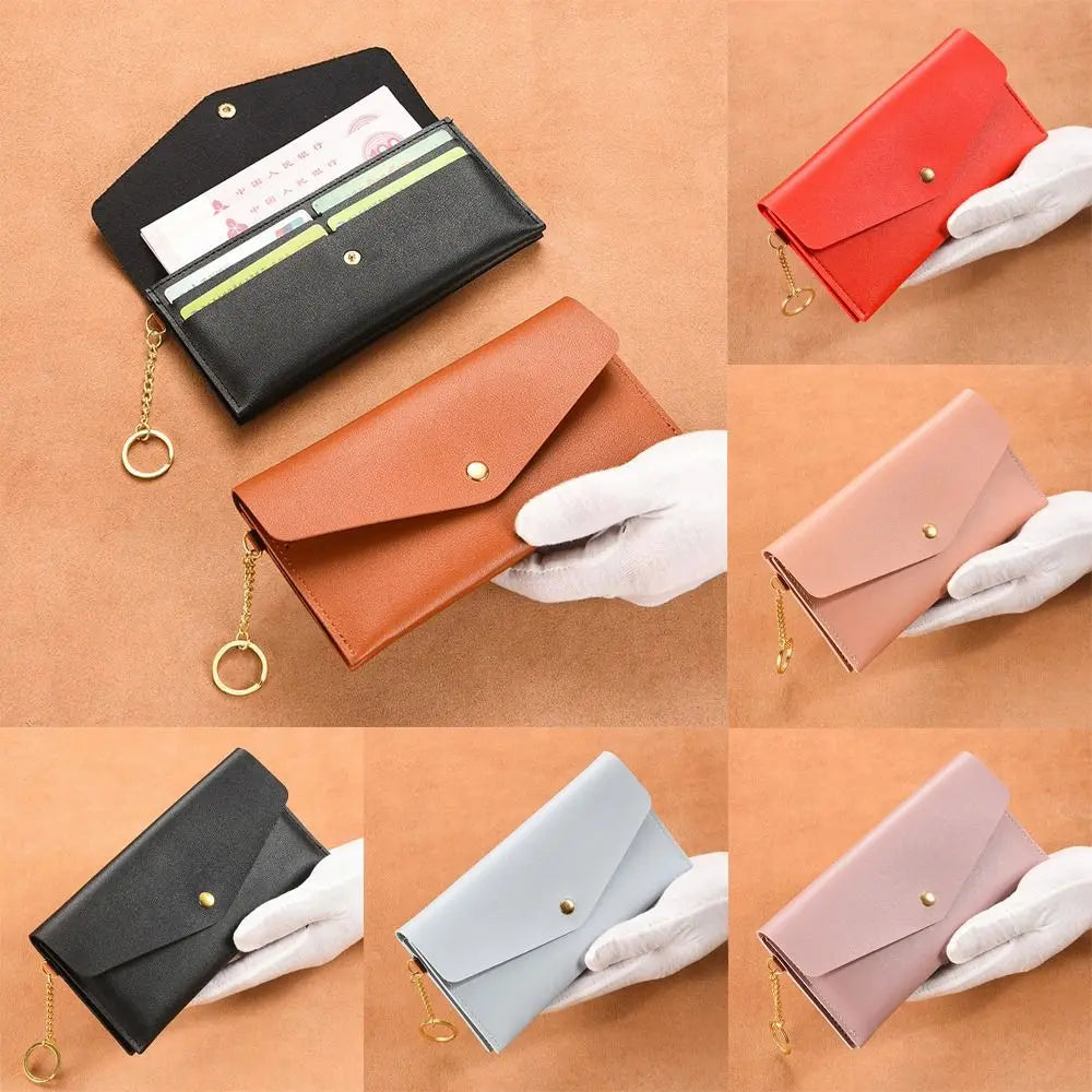Portable Ins Phone Bags Rectangle PU Leather Phone Bag Wallets