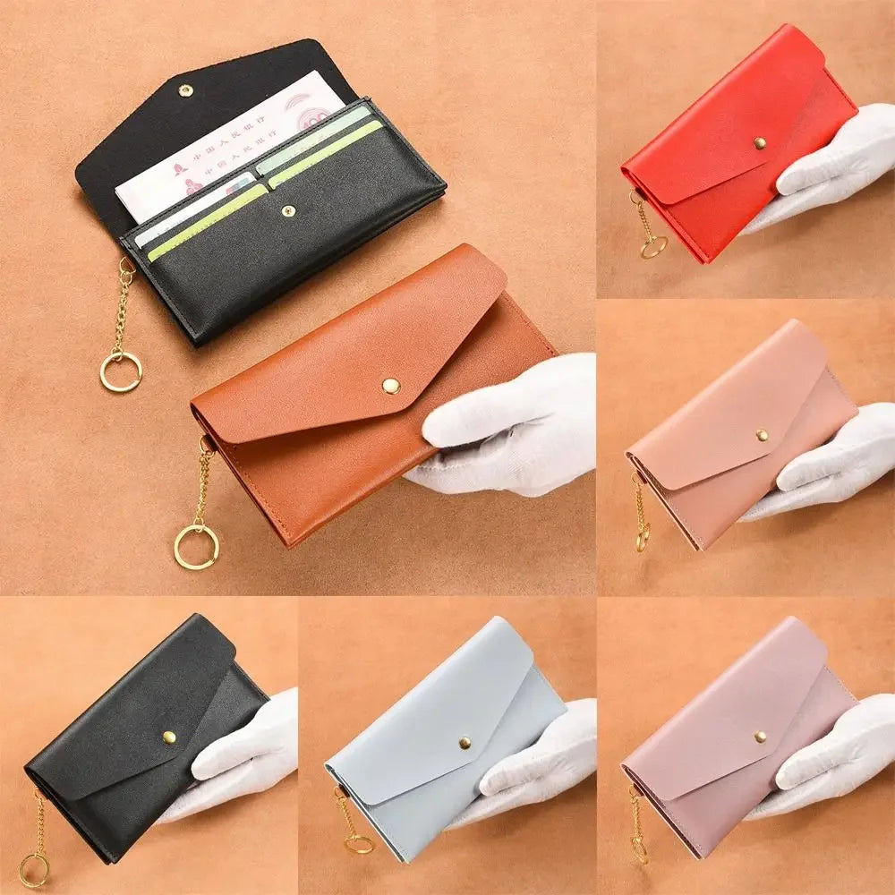 Portable Ins Phone Bags Rectangle PU Leather Phone Bag Wallets