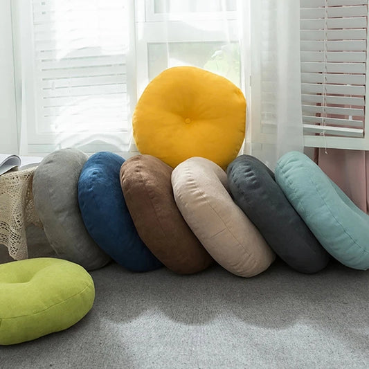 Floor Seat Pillow Solid Color Suitable for Meditation Yoga