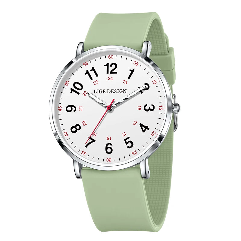 Candy Silicone Luminous Quartz watches