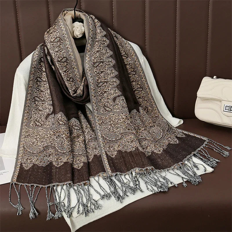 Luxury Cashmere Pashmina Shawl Scarves