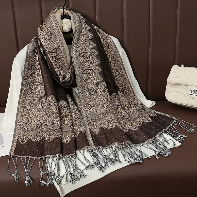 Luxury Cashmere Pashmina Shawl Scarves