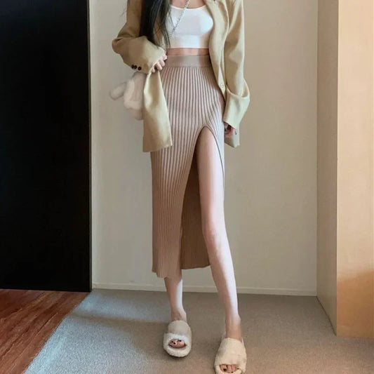 Sexy Long Slim Fit Hip Midi Skirt