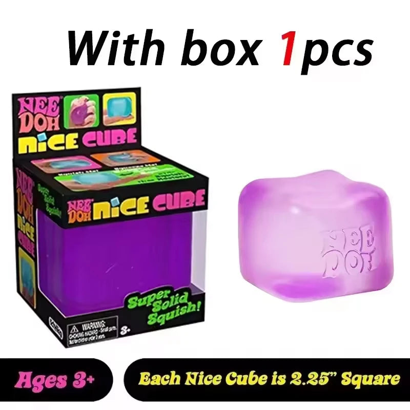Schylling NeeDoh Nice Cube Sensory Squeeze Toy