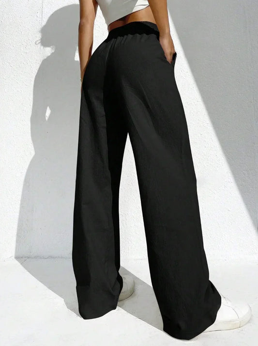 Elegant casual Japanese Korean pants