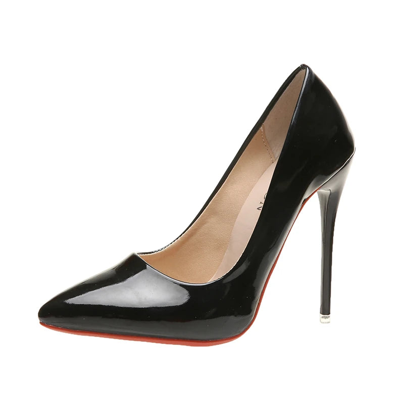 DANA Leather Stiletto Wedding Shoe