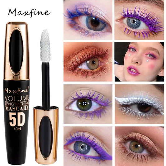 5D Silk Mascara with Big Eyes Waterproof Mascara.