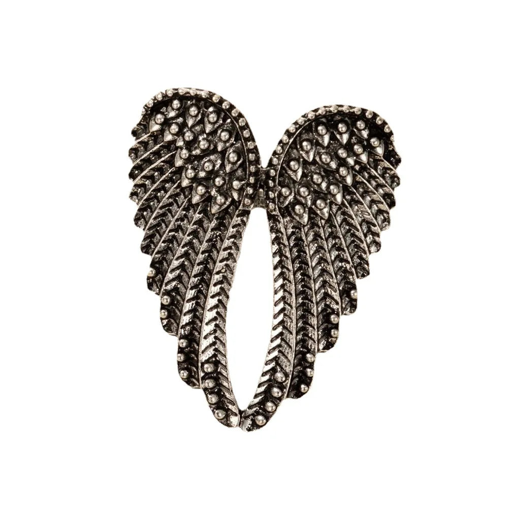 Alloy Angel Wings Ring Opening Adjustable Animal Love Ring
