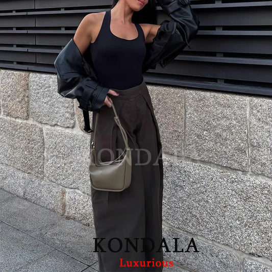 Casual Chic Wide Leg Pants