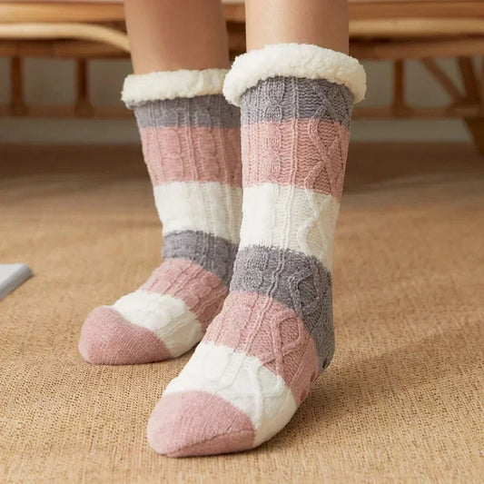 Slip fluffy Thick Slipper Floor Sock
