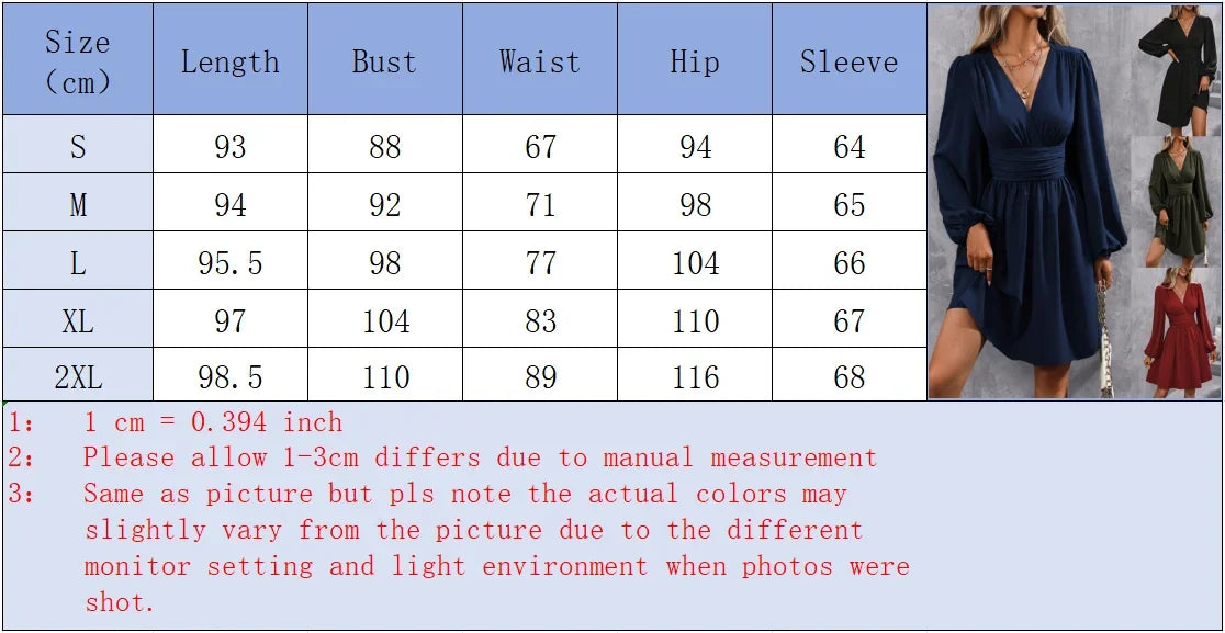 Lantern Sleeve Wrap Mini Dress