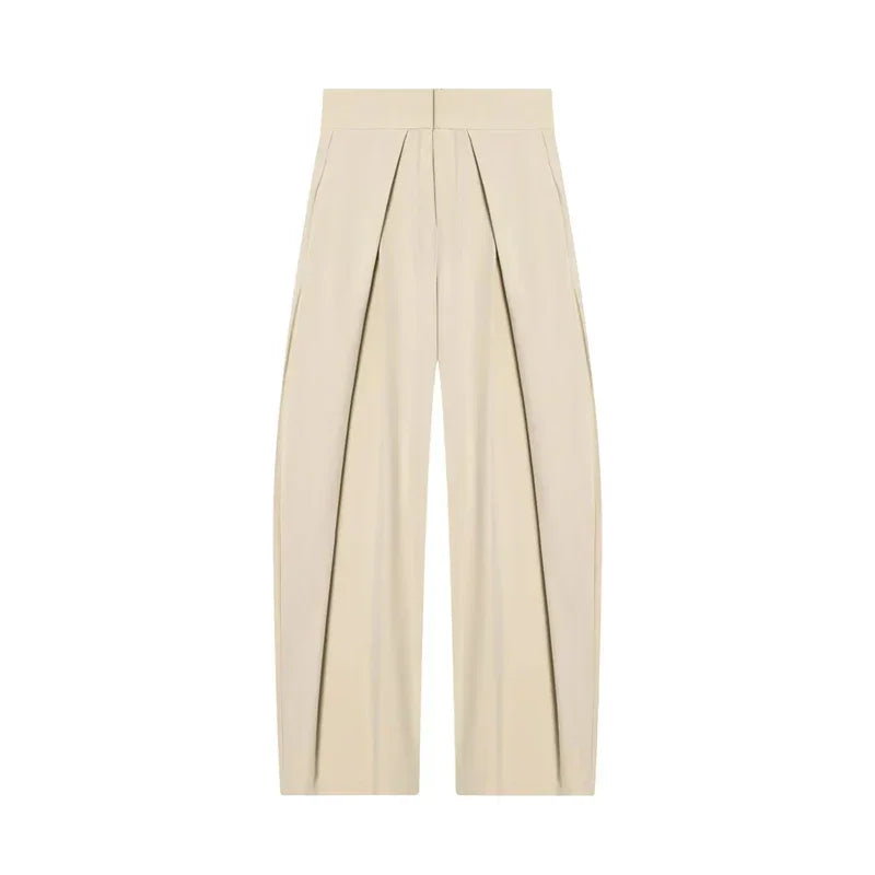Black Baggy Wide Leg Pants