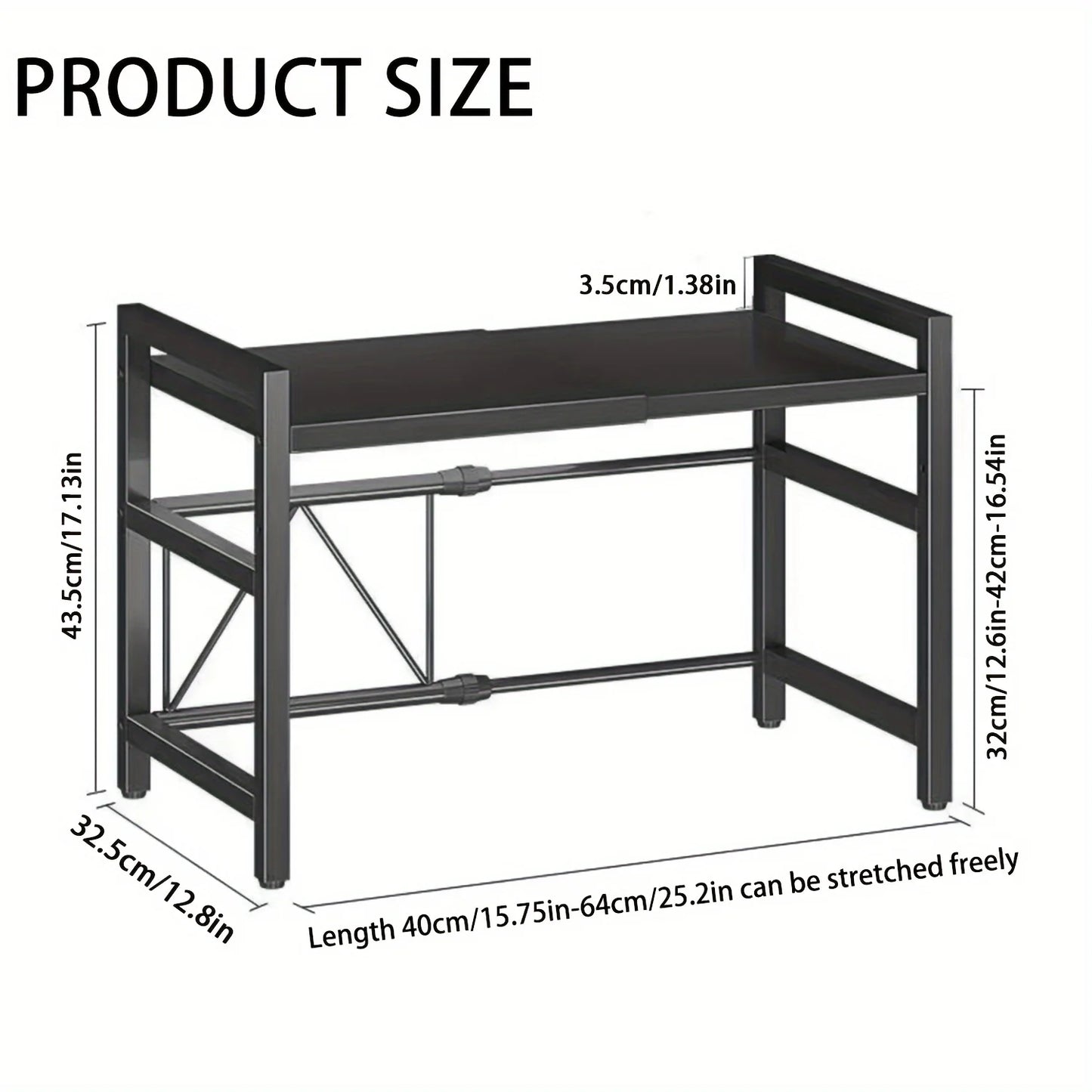 Expandable Microwave Shelf Microwave Holder