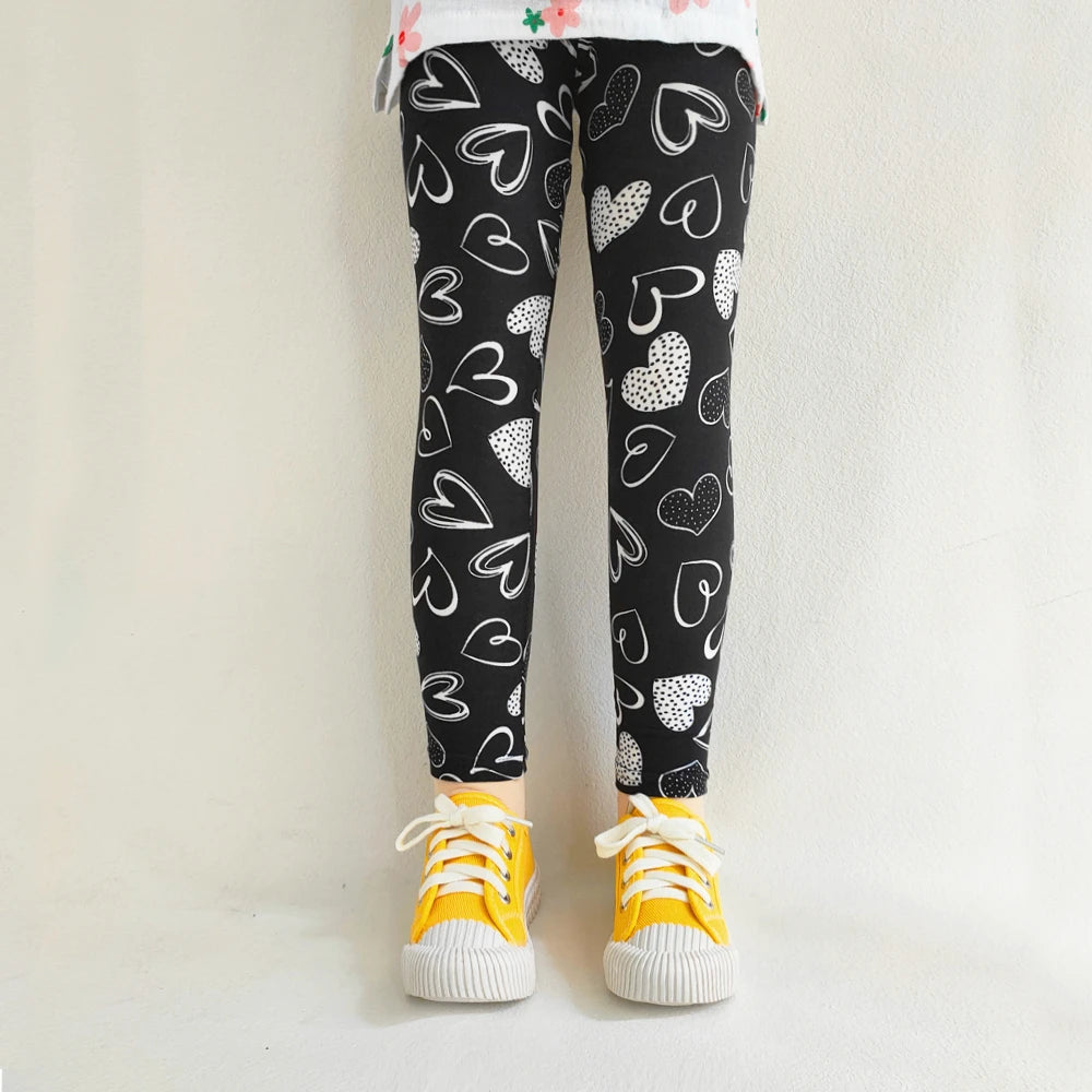 Summer Skinny Slim Elasticity Leggings Pencil Pants 2-13 YEAR