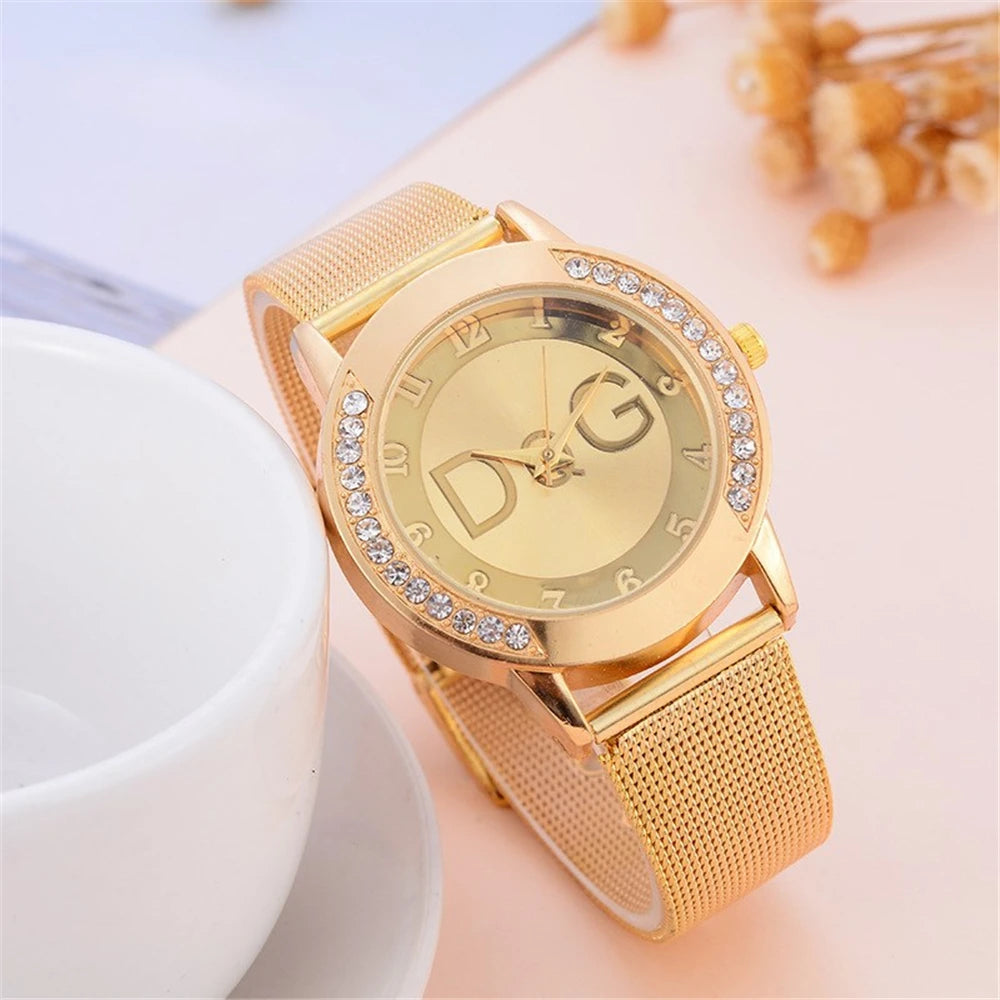 DANA Diamonds Digital Quartz Watch