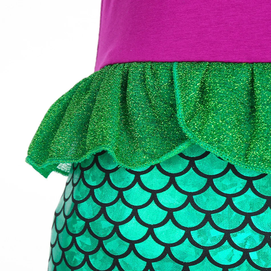 Girls Cosplay Disney Little Mermaid Ariel Costumes