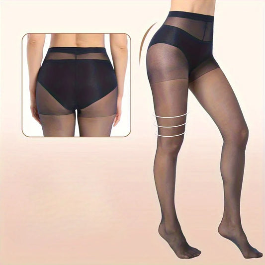 2/5 pairs slim fit anti hook silk pantyhose socks
