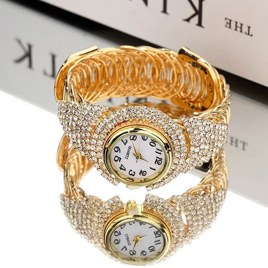 Diamond Gold Rhinestone Watches