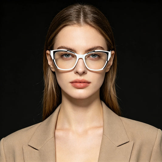 Cat Eye Reading Anti-blue Light Blocking Blue Light Readers Eyeglasses