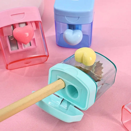Cartoon Pencil Sharpener Single/Double Hole