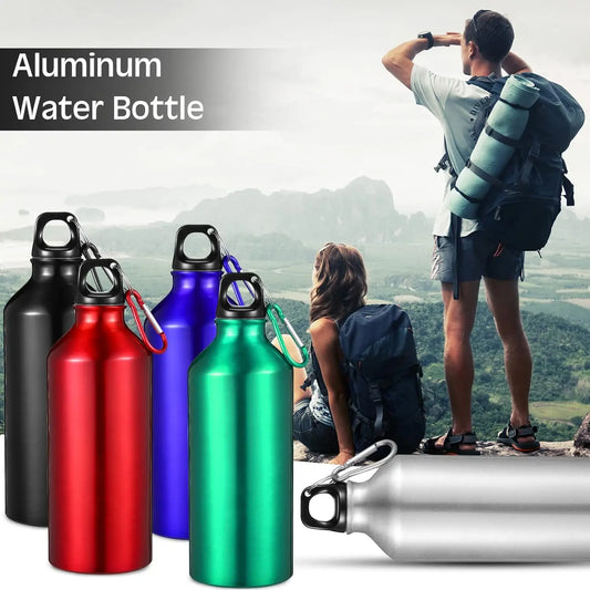 500/750mL Aluminum Outdoor Bike Sports Water Bottle
