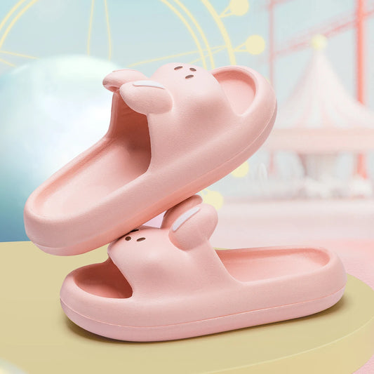 Cartoon Rabbit Thick Bottom Indoor Outdoor Slippers