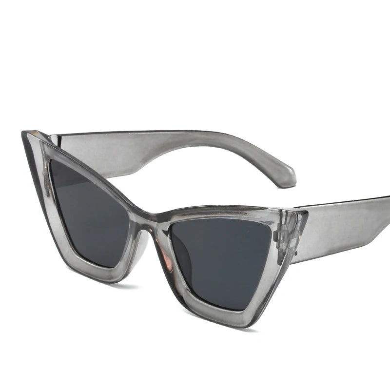 Vintage Cat Eye Frame Sun Glasses