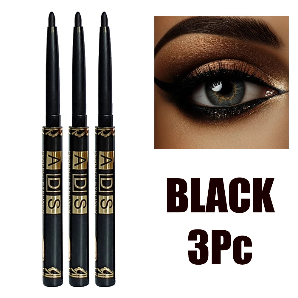 Waterproof Black Brown Eyeliner Pencils