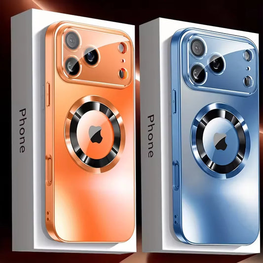 Glass Camera Magesafe Magnetic Wireless Charge Case iPhone Cover