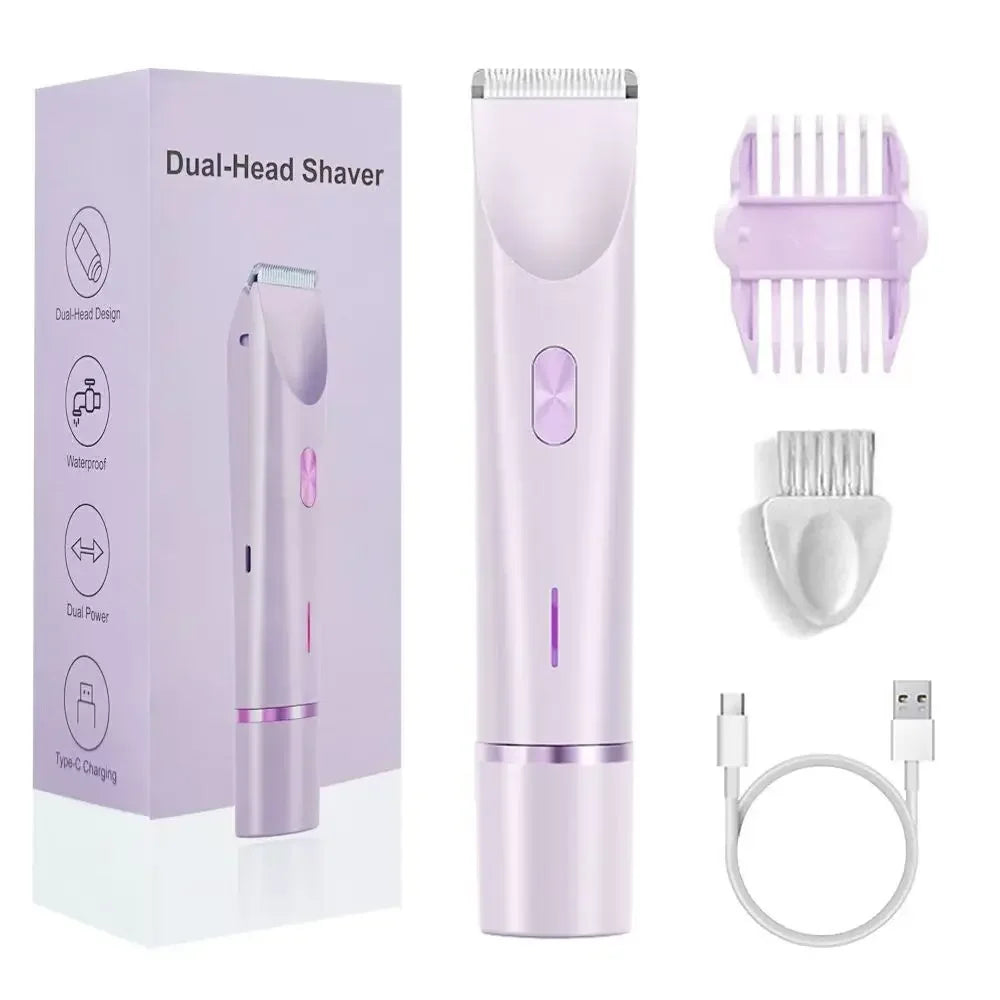 Waterproof Rechargeable Electric Shaver Hair Remover