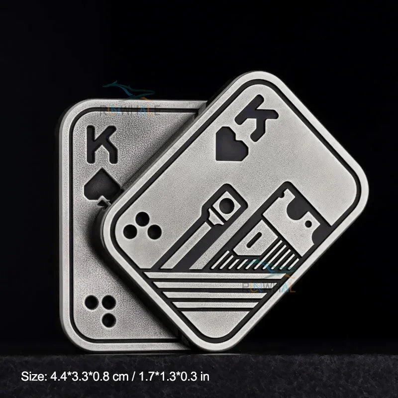 EDC Push Slider Metal Fidget Anti Stress Toys